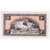 G2-C1 1962 Canadian Tire Coupon 3 Cents Very Fine