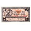 G4-B-Y 1962 Canadian Tire Coupon 2 Cents Almost Uncirculated