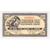 G8-E-Z2 Small Serifs 1978 Canadian Tire Coupon $1.00 Almost Uncirculated