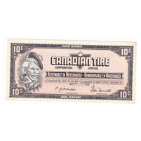 S4-C-SN 1974 Canadian Tire Coupon 10 Cents Uncirculated
