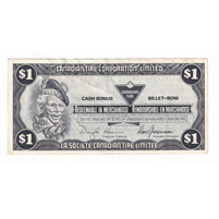 S9-Fa-E* Replacement 1987 Canadian Tire Coupon $1.00 VF-EF
