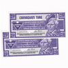 S17-Da-*0 Replacement 1992 Canadian Tire Coupon 25 Cents AU-UNC (2 Notes)