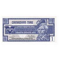 S20-F-20 1996 Canadian Tire Coupon $1.00 Uncirculated