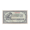 G7-E-U1 1972 Canadian Tire Coupon 25 Cents Very Fine