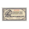 G8-E-Z1 Large Serifs 1978 Canadian Tire Coupon $1.00 Uncirculated