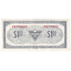 S4-F-FN 1974 Canadian Tire Coupon $1.00 VF-EF