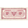 S4-Ca-*PN Replacement 1974 Canadian Tire Coupon 10 Cents Very Fine (Holes)