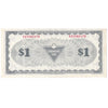 S8-F-EZ1 White C 1985 Canadian Tire Coupon $1.00 Extra Fine