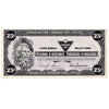 S9-D-CY2 Stretched # 1987 Canadian Tire Coupon 25 Cents Almost Uncirculated