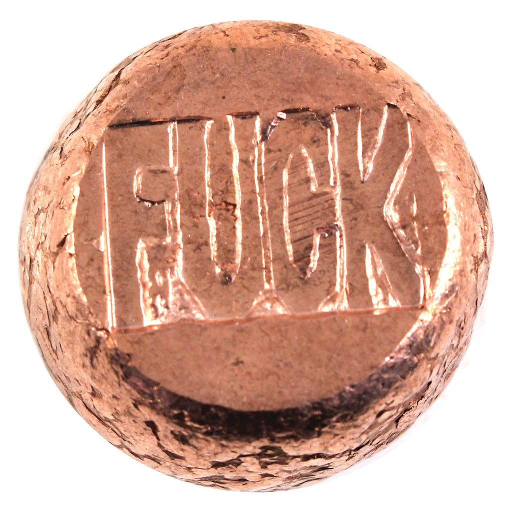Beaver Bullion F*ck 3oz Copper - Hairline Scratches