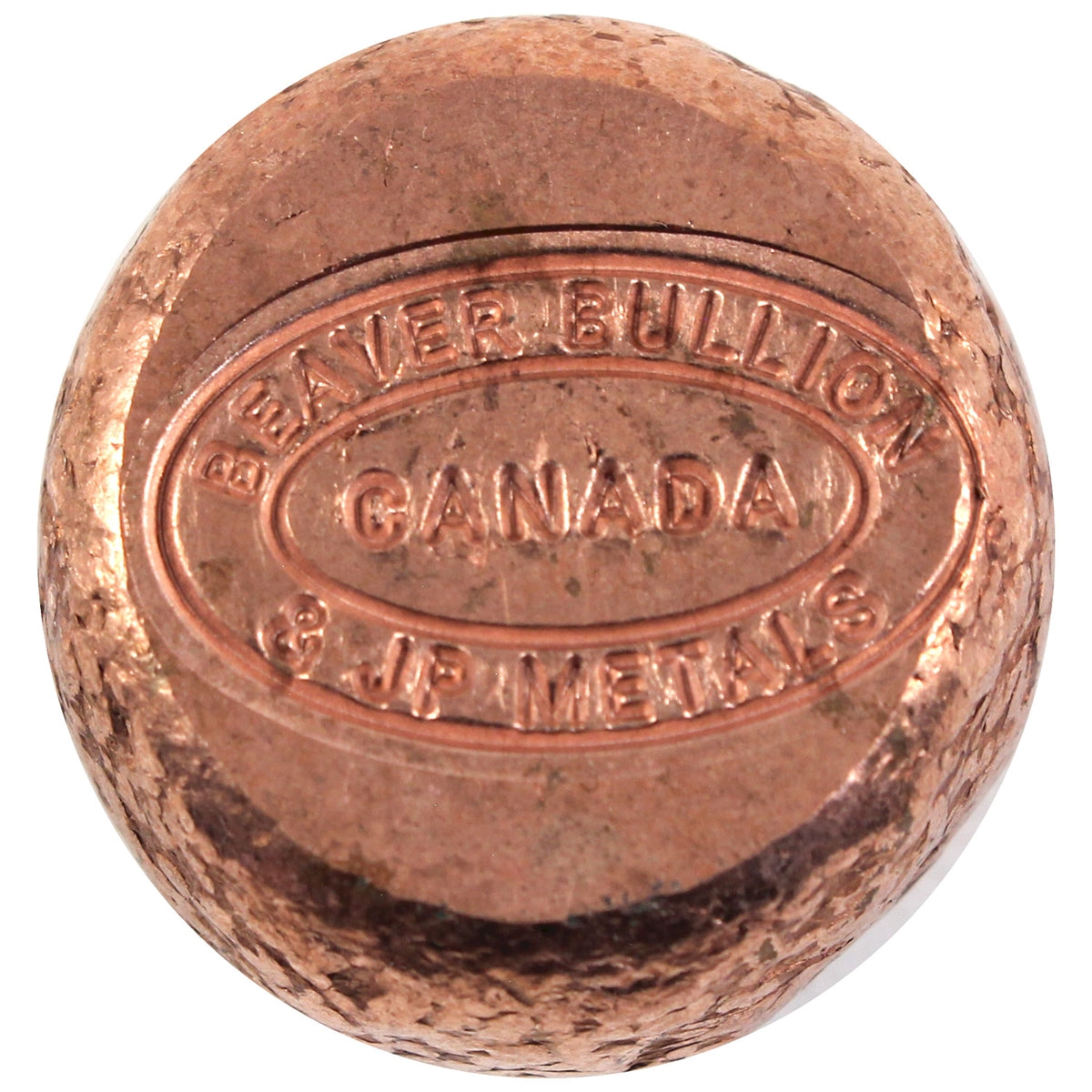 Beaver Bullion & JP Metals 3oz Copper (Hairline Scratches)