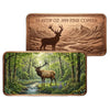 Elk Coloured 10oz AVDP .999 Copper Art Bar