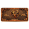 Enchanted Moonriver Grove Coloured 10oz .999 Copper Art Bar