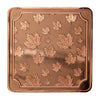 Maple Leaves Stackable 5oz. .999 Fine Copper Square Bar