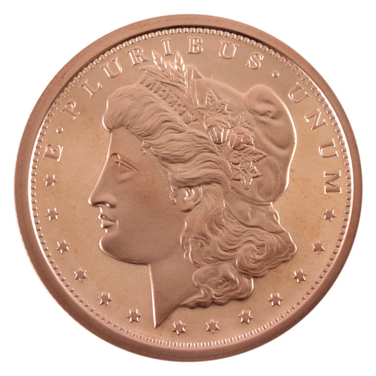 Morgan Dollar 5oz. .999 Fine Copper