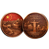 Wonders Of The World - Great Wall Of China 5oz. AVDP .999 Fine Copper Round