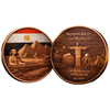 Wonders Of The World - Great Pyramids Of Giza 5oz. AVDP .999 Fine Copper Round