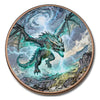 Dragon Flight Coloured High Relief 5oz. AVDP .999 Fine Copper Medal