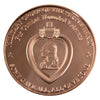 Military Order of the Purple Heart 1oz. .999 Fine Copper