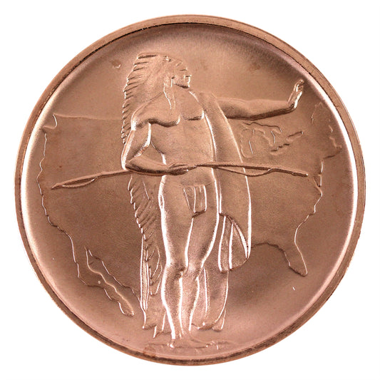 Oregon Trail 1oz. .999 Fine Copper