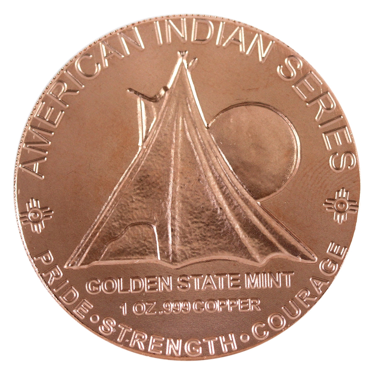 Oregon Trail 1oz. .999 Fine Copper