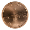 Peace on Earth 1oz. .999 Fine Copper
