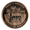 Safety in Numbers - Food and Shelter 1oz. .999 Fine Copper