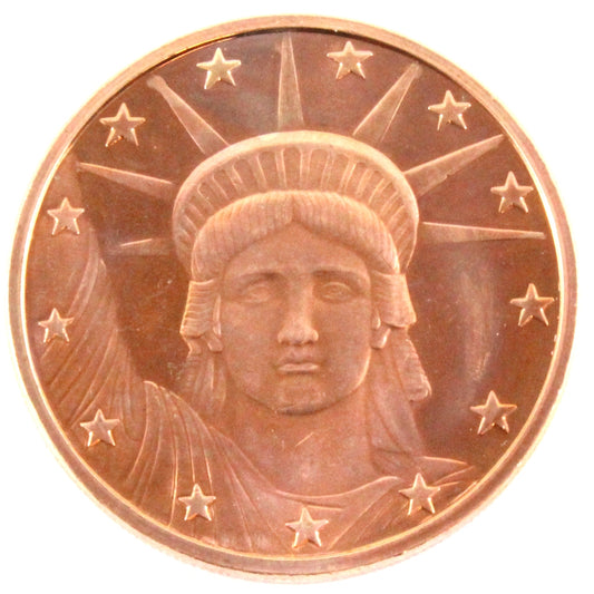 Liberty Head 1oz. .999 Fine Copper