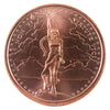 Non Vi Virtute Vici 1oz. .999 Fine Copper