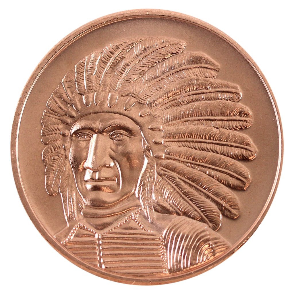 Red Cloud 1oz. .999 Fine Copper