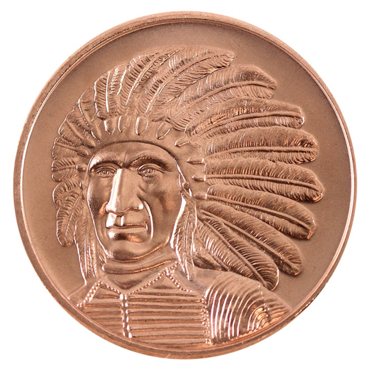Red Cloud 1oz. .999 Fine Copper