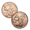 Bull & Bear GSM 1oz. .999 Fine Copper