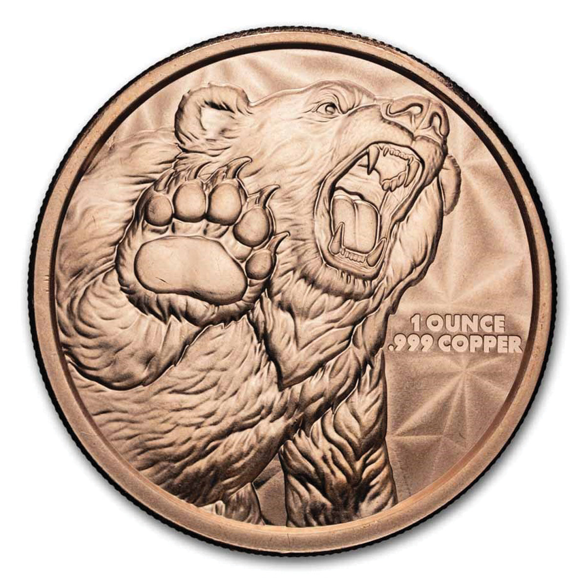 Bull & Bear GSM 1oz. .999 Fine Copper