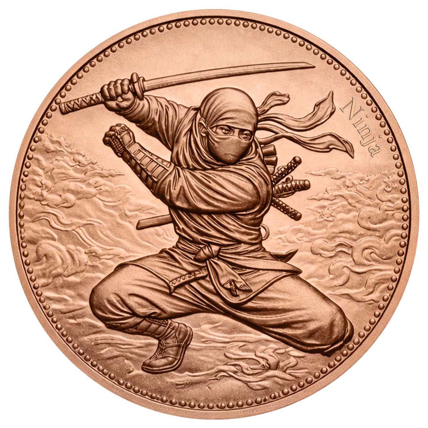 Maple Leaf Mint: Ninja Warrior 1oz. .999 Fine Copper