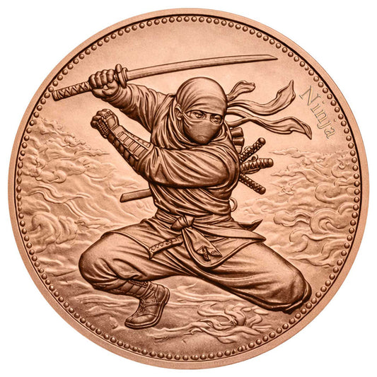 Maple Leaf Mint: Ninja Warrior 1oz. .999 Fine Copper
