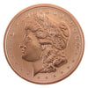 Morgan Dollar 2oz. .999 Fine Copper