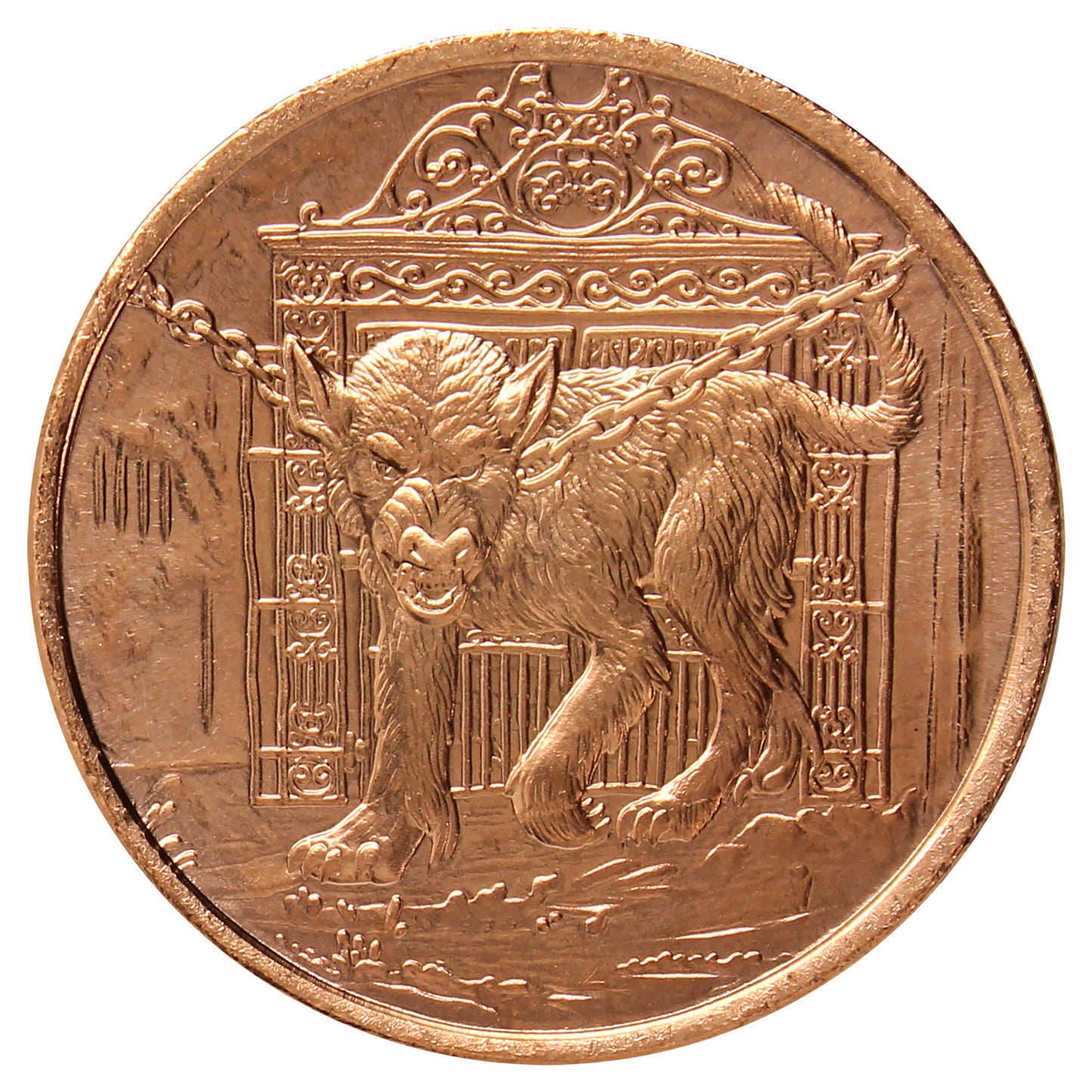 Hellhound 1oz. .999 Fine Copper