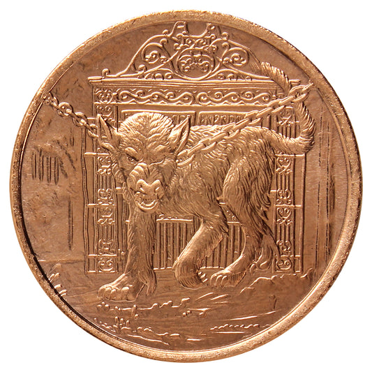 Hellhound 1oz. .999 Fine Copper