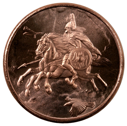 Odin 1oz. .999 Fine Copper