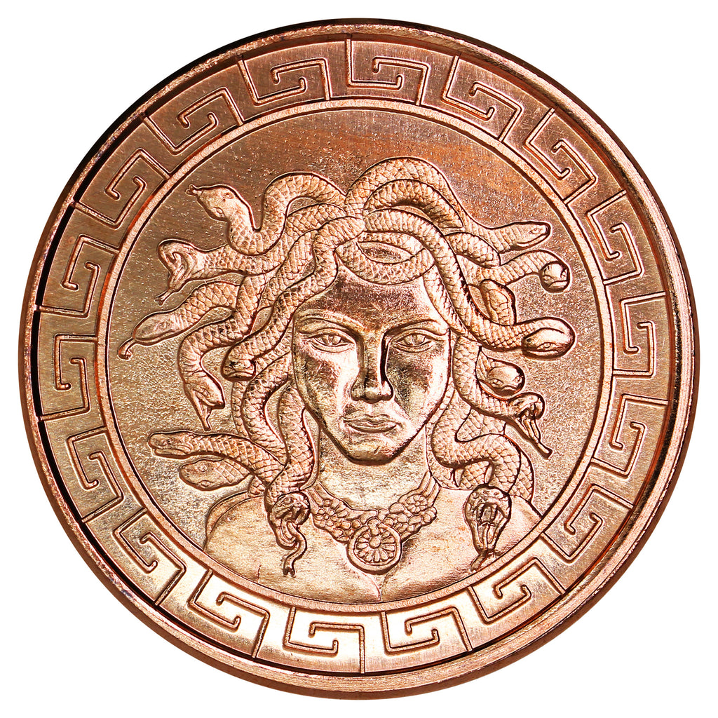 Medusa 1oz. .999 Fine Copper
