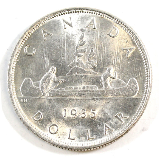 1935 Canada Dollar AU-UNC (AU55) $