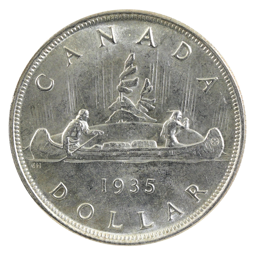 1935 Canada Dollar Brilliant Uncirculated (MS63)