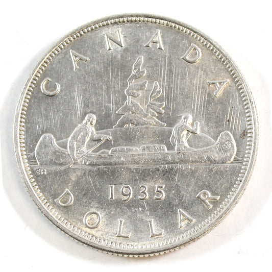 1935 Canada Dollar EF-AU (EF45)