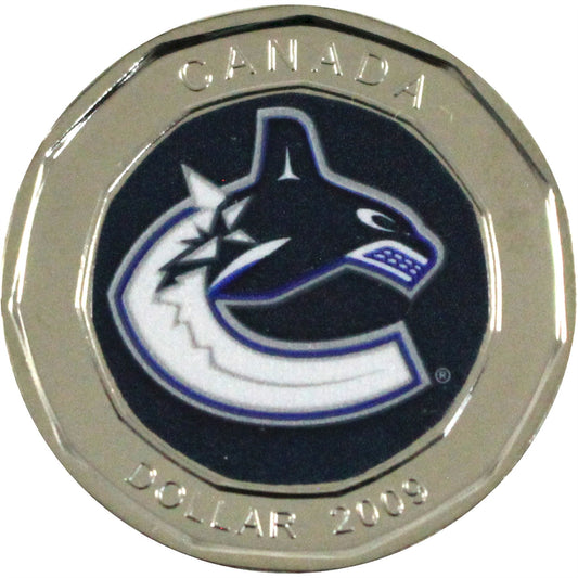 2009 Canada Vancouver Canucks Dollar Proof Like (from Puck)