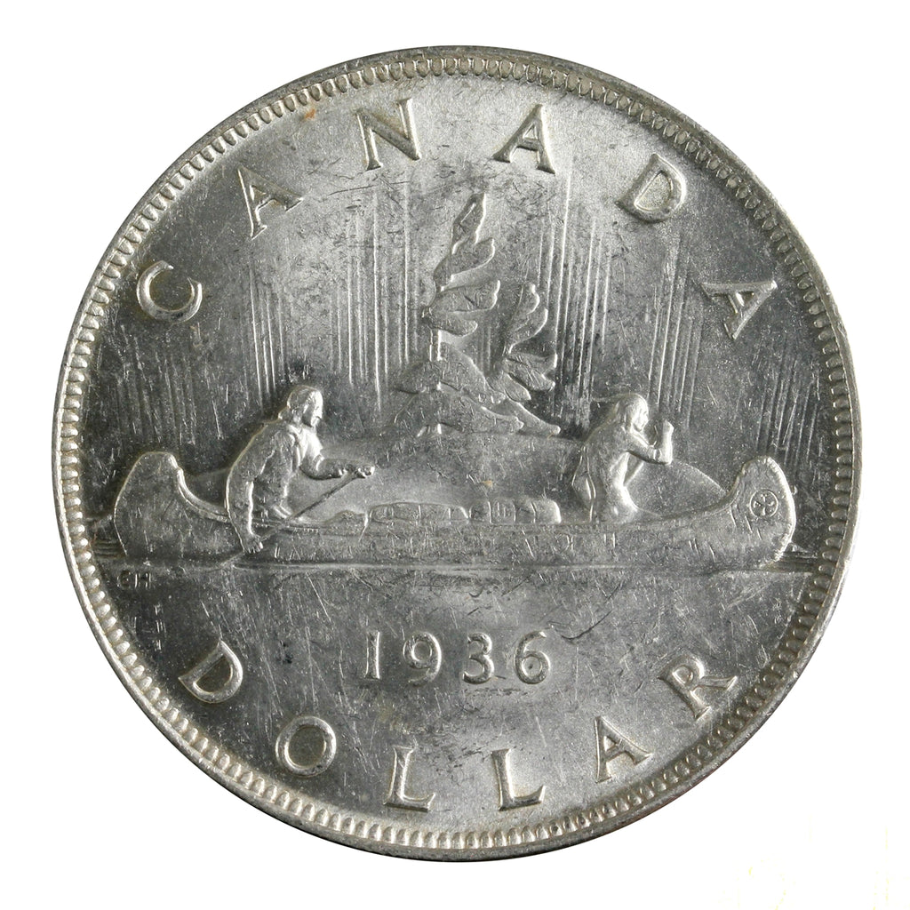 1936 Canada Dollar AU-UNC (AU55)