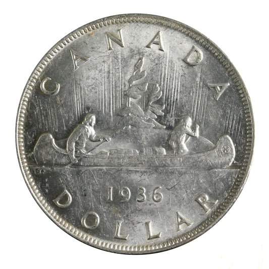 1936 Canada Dollar AU-UNC (AU55)