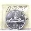 1957 1 WL Canada Dollar ICCS Certified MS62