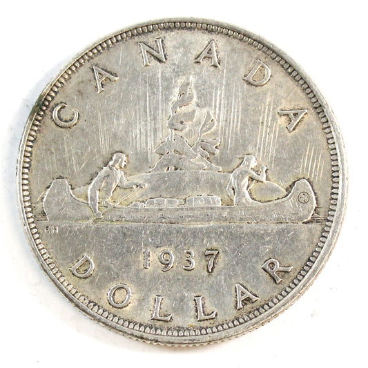 1937 Canada Dollar Extra Fine (EF40)