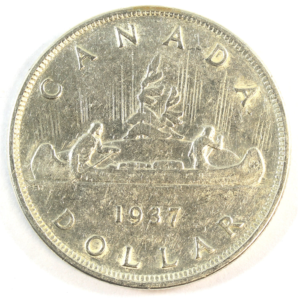 1937 Canada Dollar F-VF (F15)