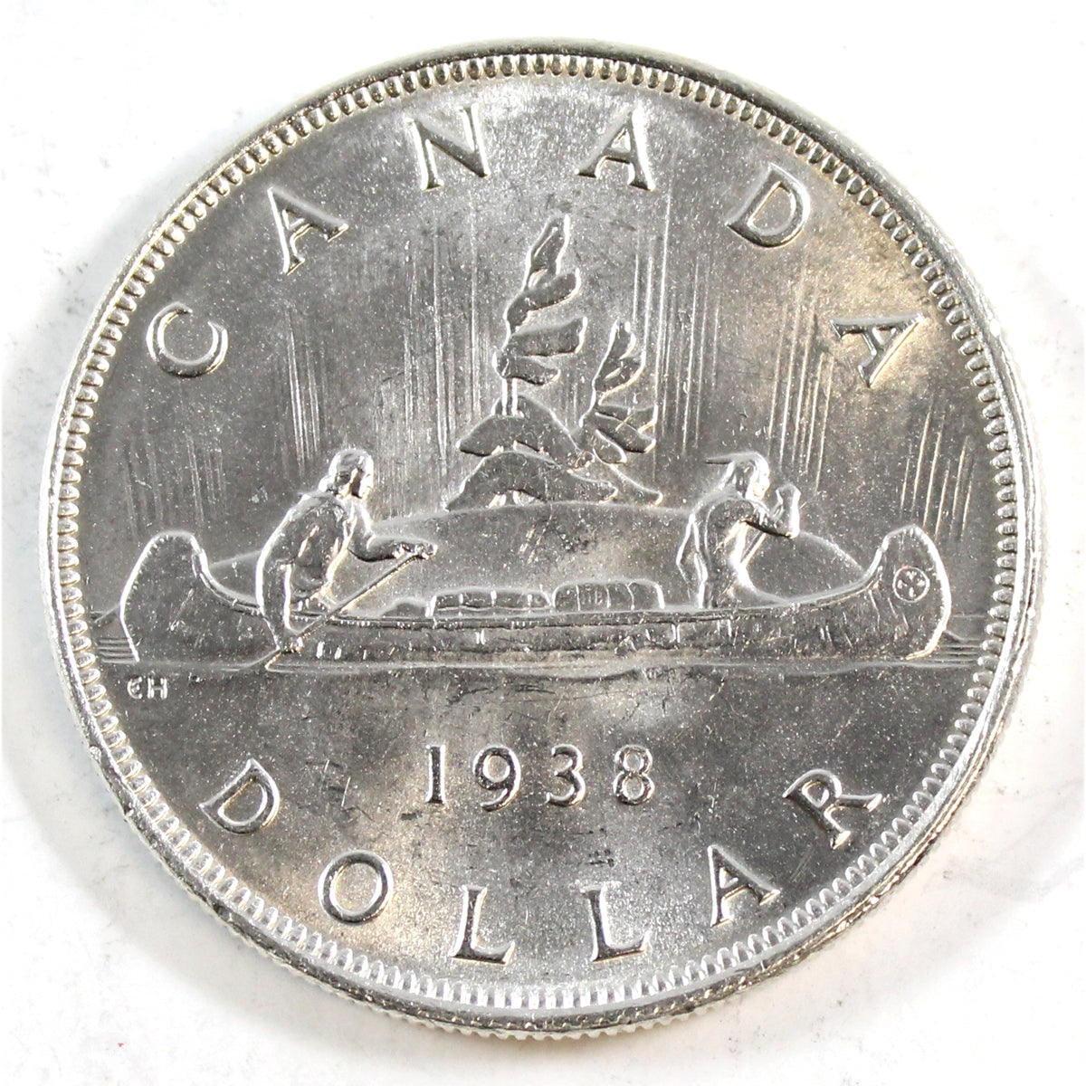 1938 Canada Dollar Brilliant Uncirculated (MS63) $